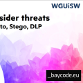 0x07 - About Insider Threats. Crypto, Stego, DLP